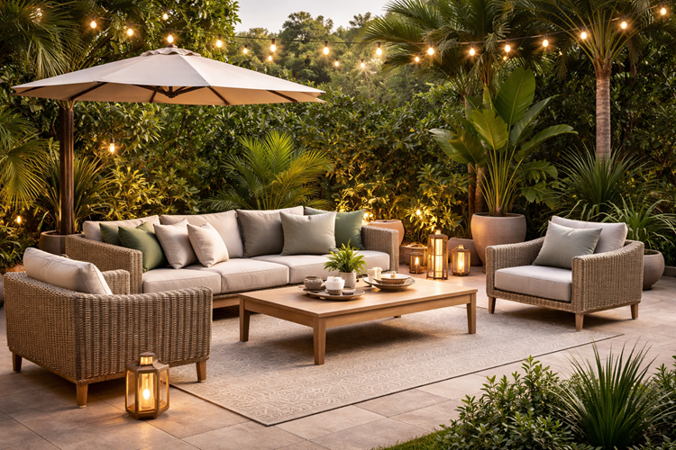 garden outdoor furniture styling tips
